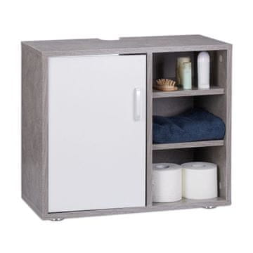 Northix Omarica za umivalnik 4 prekati dimenzije 67 5x37 6x17 cm