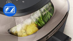 Philips NA547/07 cvrtnik s paro, 7,2 L, 2000 W, črn