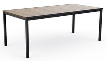 KETER PORTO Zunanji Vrtni Miza 200 cm Ashwood za 8 Oseb
