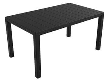 TOOMAX Plastična vrtna klop z integriranim prostorom za shranjevanje - grafit