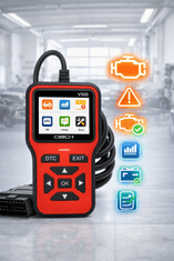 BergMont Diagnostični vmesnik V500 skener OBD2 ,Tester napak, Brisanje napak, za osebne avtomobile