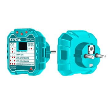 Total One-Stop Tools Tester vtičnic VDE / 30mA (TESST30002)