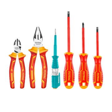 Total One-Stop Tools 6-delni izolirani komplet ročnega orodja (THKIST3062)