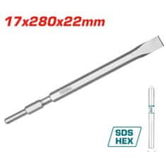 Total One-Stop Tools SDS HEX dleto 17x280x22mm /INDUSTRIAL (TAC153172)