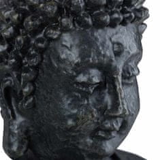 Northix Figura sedečega Bude 40 cm poliresin odporna na vremenske vplive