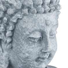 Northix Figura sedečega Bude 40 cm poliresin odporna na vremenske vplive