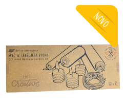 2BEES®️ Set za izdelavo sveč iz čebeljega voska