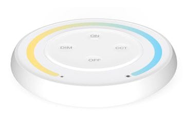 MiBoxer Stenski LED upravljalnik Mi-Light Sunrise S1 RF 2.4GHz CCT dimmer bele barve