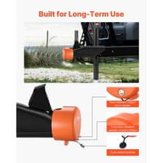 VEVOR Varnostna ključavnica za prikolico ustreza priključkom 475x506x586 mm težka izvedba