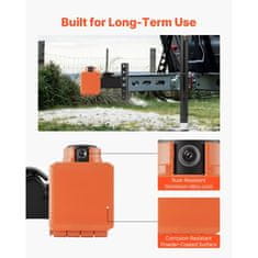 VEVOR Varnostna ključavnica za priklopnik ustreza 506x586 mm odporna proti rji protivlomna zaščita