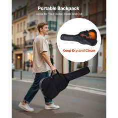 VEVOR Akustična kitara Dreadnought 1000x380x105 mm Sunburst