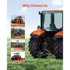 VEVOR Adapter za vlečno kljuko S-04 66x165x45 cm Črna