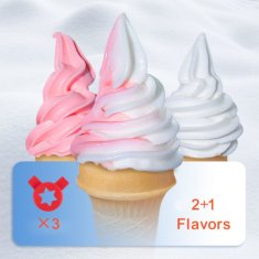 VEVOR Aparat za sladoled BJH288SR2JB-Y 745x54x86 cm srebrn