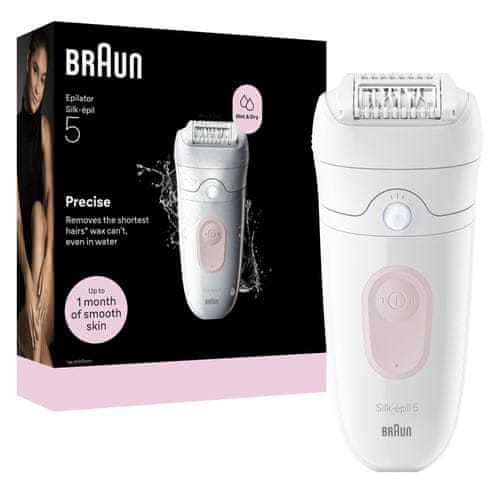 Braun Silk-épil 5 5-000 flamingo rožnata