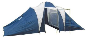 Kubisport Udoben družinski šotor za 6 oseb