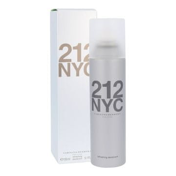 Carolina Herrera 212 NYC deodorant v spreju brez aluminija za ženske