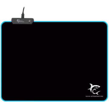 White Shark LED LUMINOUS L podloga za miško bk