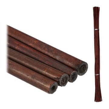 Northix Palice za oporo rastlin 105 cm – set 24 kom, naravni bambus