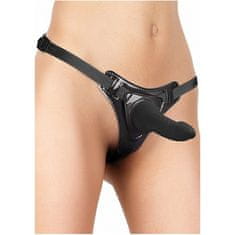 Ouch Strap-On Pleasure, črn