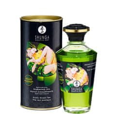 Shunga Afrodizično grelno olje Shunga - Green Tea, 100 ml