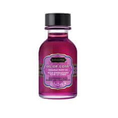 Kamasutra Grelno masažno olje z okusom maline Kama Sutra - Oil of Love, 22 ml