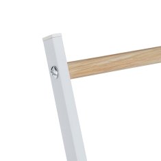 Northix Stoječi kovinski obešalnik za brisače, prenosna rešitev za kopalnico in spalnico