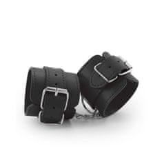 Crushious Lisice za zapestja Crushious - Bondage Love, črne