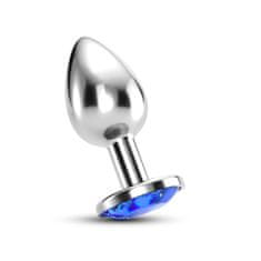 Crushious Analni čep Crushious - Bijou, z modrim kristalom, large