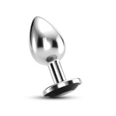 Crushious Analni čep Crushious - Bijou, s črnim kristalom, large