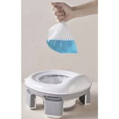 Kruzzel 2v1 otroška prenosna kahlica/nastavek za WC