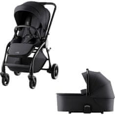 Britax Römer voziček 2v1 RIO Style carbon black 2000041621, 2000041611
