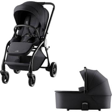 Britax Römer voziček 2v1 RIO Style carbon black 2000041621, 2000041611