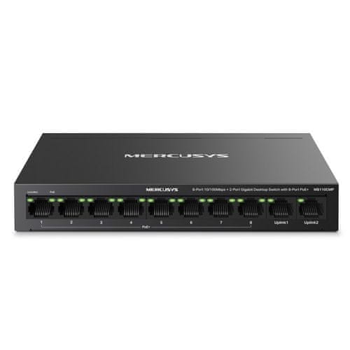 Pametno PoE+ stikalo Mercusys MS110CMP