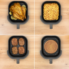 Tefal Cvrtnik na vroč zrak EY832HE0 Easy Fry Infrared, siv