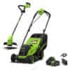 Komplet kosilnica 36cm GEN2 48V(2x24V)+ nitkarica 25cm + 2x4Ah baterija in polnilnik