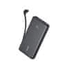 Anker Zolo Powerbank 10000 mAh, 22,5W z vgrajenim USB-C kablom, črn