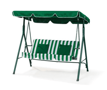 Green Bay Mykonos gugalnica z blazinami, zelena (089245)