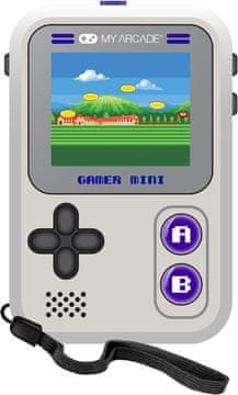 My Arcade Gamer Mini Classic ročna igralna konzola, 160 iger, vijolični