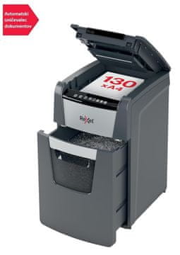 Rexel Uničevalec dokumentov auto+ 130x 4x28/p4 optimum 2020130xeu