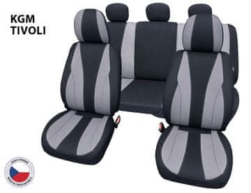 Cappa Avtoprevleke Perfetto TM KGM Tivoli črna/siva