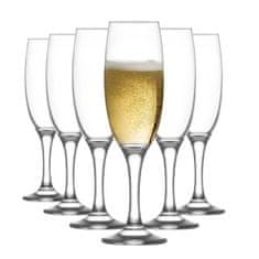 Gicos Set kelii za šampanjec Impero 220ml / 6 kos / steklo