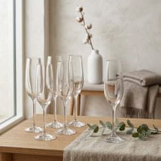 Gicos Set kelihi za šampanjec Bacco 215ml / 6 kos / steklo