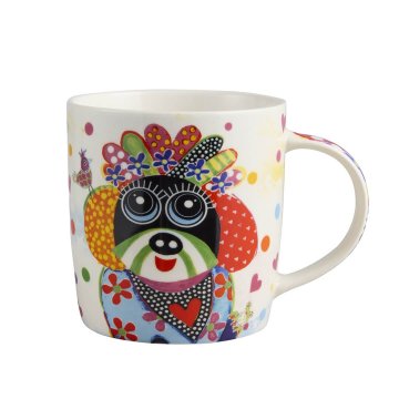 Maxwell & Williams Lonček Kaleidoscope 370ml / Bestie / porcelan