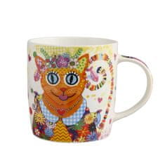 Maxwell & Williams Lonček Kaleidoscope 370ml / Ginger / porcelan
