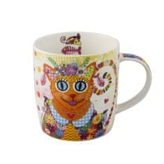 Maxwell & Williams Lonček Kaleidoscope 370ml / Ginger / porcelan