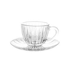 Andrea Fontebasso Set skodelica za črno kavo Rib 90ml / 6 kos / steklo