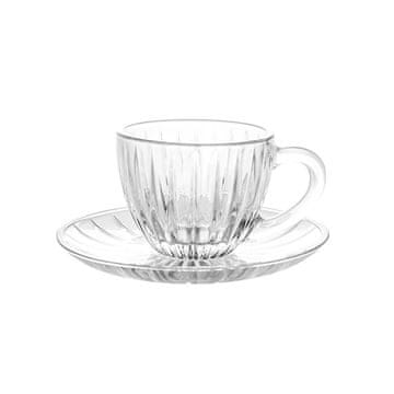 Andrea Fontebasso Set skodelica za črno kavo Rib 90ml / 6 kos / steklo