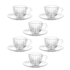 Andrea Fontebasso Set skodelica za črno kavo Rib 90ml / 6 kos / steklo