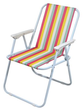 Cattara Otroški zložljiv kamping stol Cattara COLORS, nosilnost do 50 kg