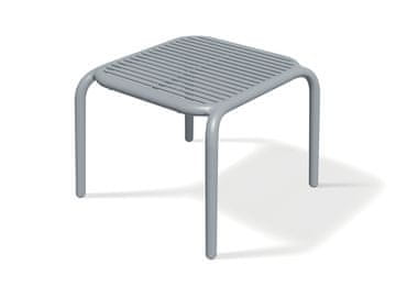 Prosperplast Odlagalna mizica BRENE 54,5×53,5×41,5 cm, siva, plastika